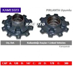 KAM11023 Pırlanta Uyumlu Porya Wheel Hub